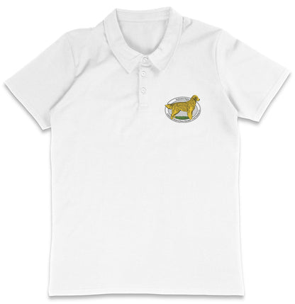 SEVA GRREAT LC Logo - Adult Micro-Mesh Polo - Light Blue - Small - White