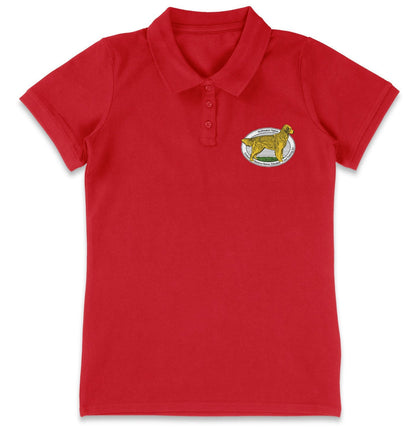 SEVA GRREAT LC Logo - Women's Micro-Mesh Polo - Maroon - X-Large - Red