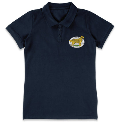 SEVA GRREAT LC Logo - Women's Micro-Mesh Polo - Maroon - 2X-Large - Navy