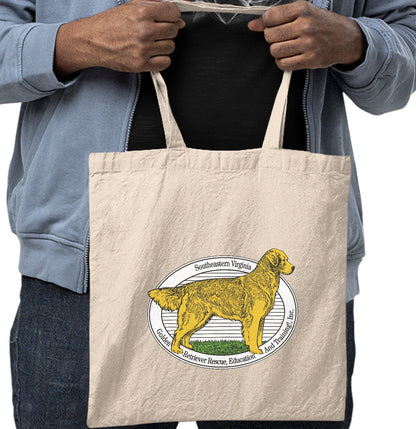 SEVA GRREAT Logo - Cotton Canvas Tote