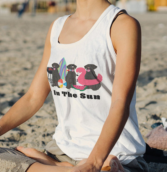 Summer Lineup Black Lab  - Women's Tri-Blend T-Shirt