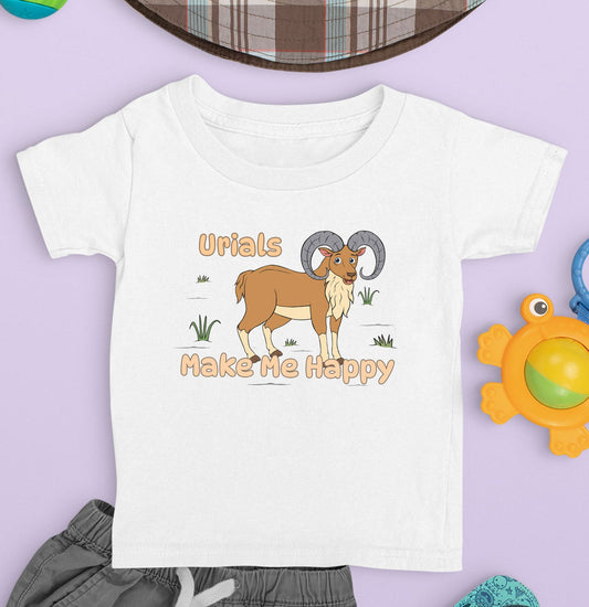 Urial Toon Make Me Happy - Toddler Unisex T-Shirt - Main