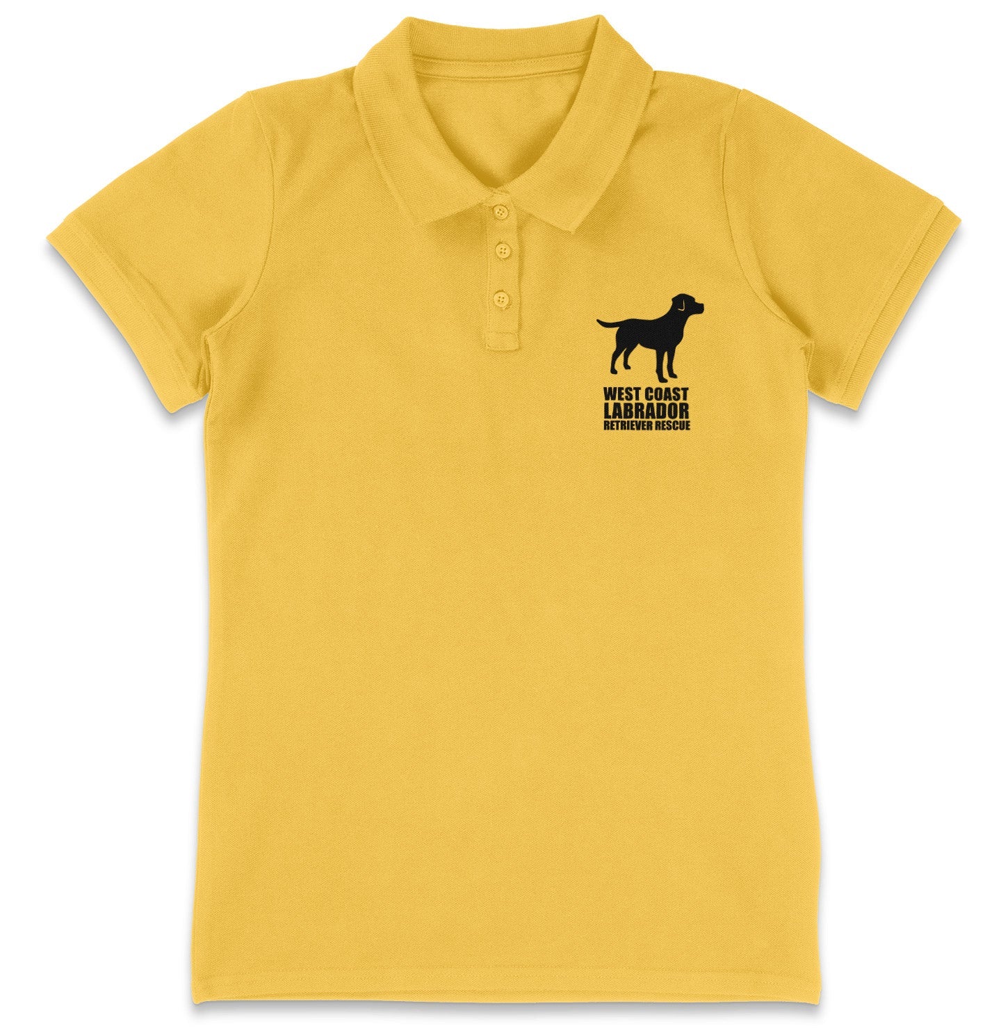WCLRR Impact LC Logo - Women's Micro-Mesh Polo - Light Blue - 2X-Large - Yellow