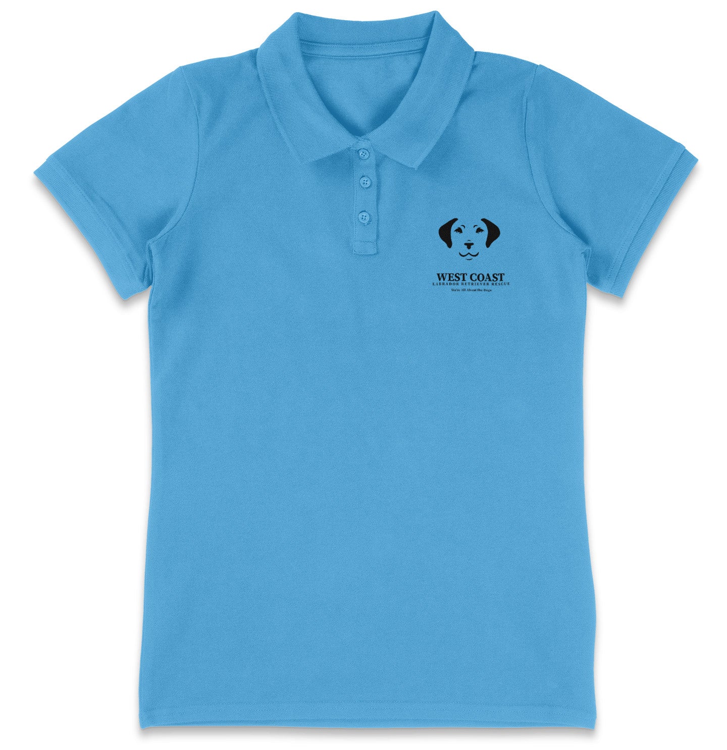WCLRR Puppy Face LC Logo - Women's Micro-Mesh Polo - Maroon - X-Large - Sizes