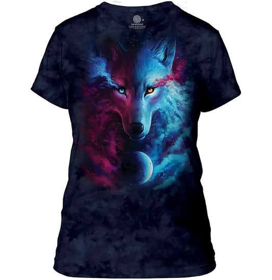 Where Light & Dark Meet - Women's Fitted T-Shirt