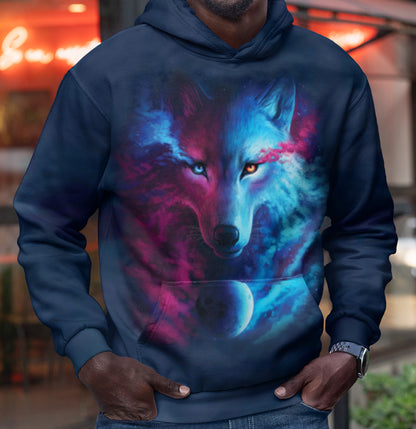 Where Light & Dark Meet - Adult Unisex Hoodie Sweatshirt