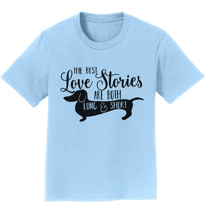 Dachshund Love Stories - Kids' Unisex T-Shirt