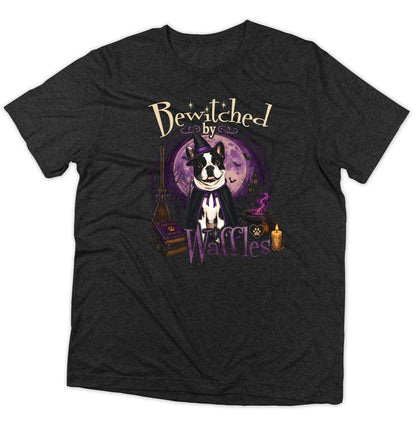 Bewitched By My Pet - Adult Tri-Blend T-Shirt