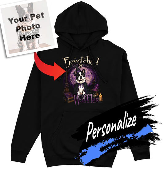 Bewitched By My Pet - Personalized Custom Adult Unisex Hoodie
