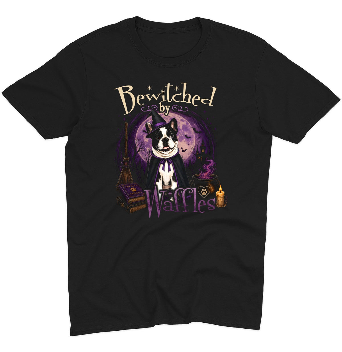 Bewitched By My Pet - Adult Unisex T-Shirt