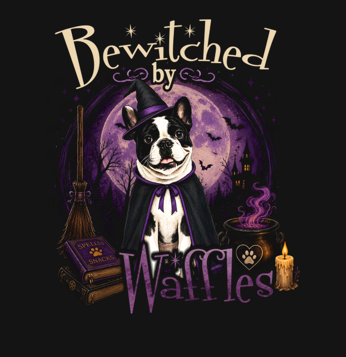 Bewitched By My Pet - Kids Unisex T-Shirt