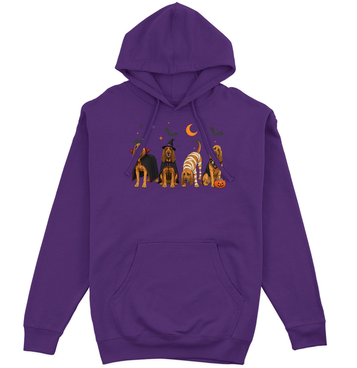 Bloodhound Halloween Lineup - Adult Unisex Hoodie