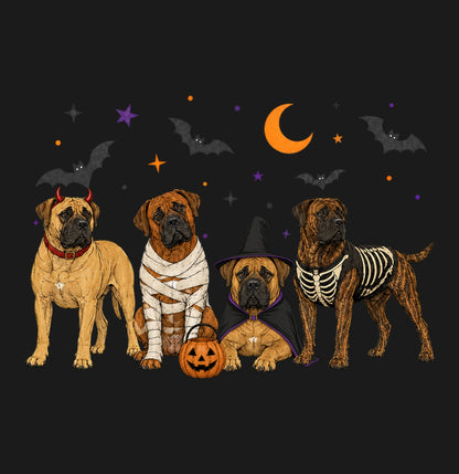 Boerboel Halloween Lineup - Adult Unisex T-Shirt