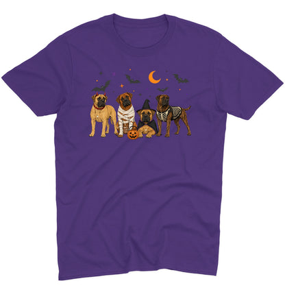 Boerboel Halloween Lineup - Adult Unisex T-Shirt