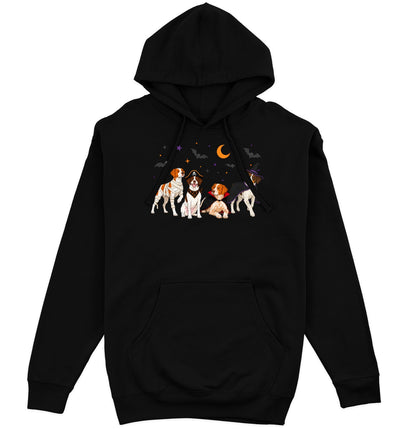 Brittany Halloween Lineup - Adult Unisex Hoodie