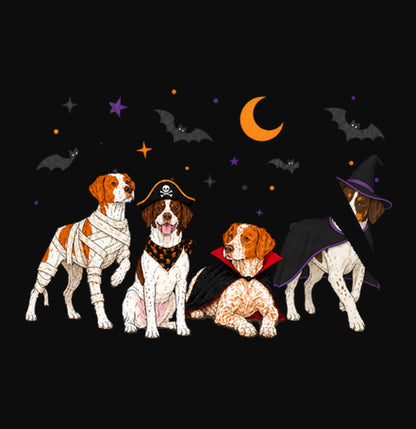 Brittany Halloween Lineup - Adult Unisex Hoodie