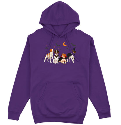 Brittany Halloween Lineup - Adult Unisex Hoodie