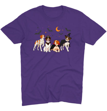 Brittany Halloween Lineup - Adult Unisex T-Shirt