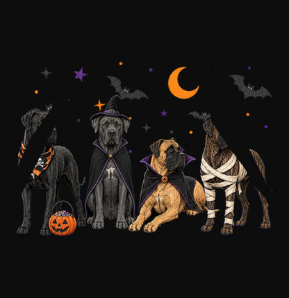 Cane Corso Halloween Lineup - Adult Unisex Hoodie