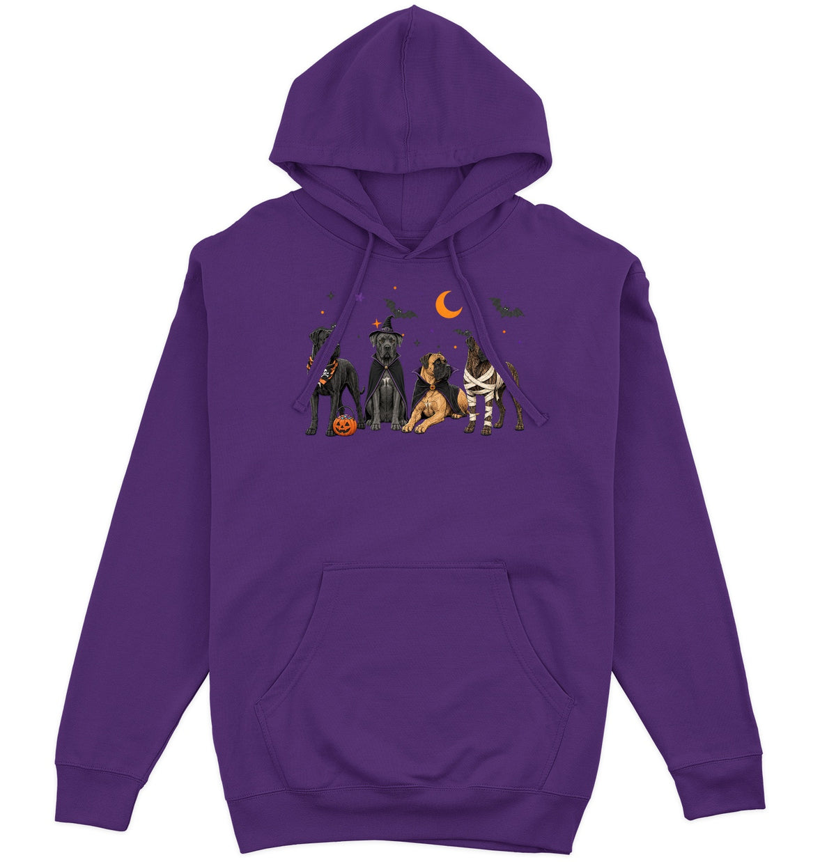 Cane Corso Halloween Lineup - Adult Unisex Hoodie