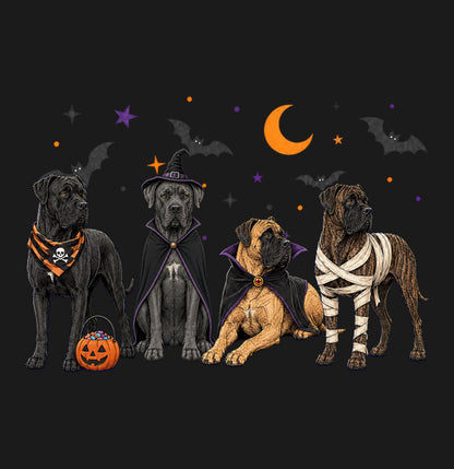 Cane Corso Halloween Lineup - Adult Unisex T-Shirt