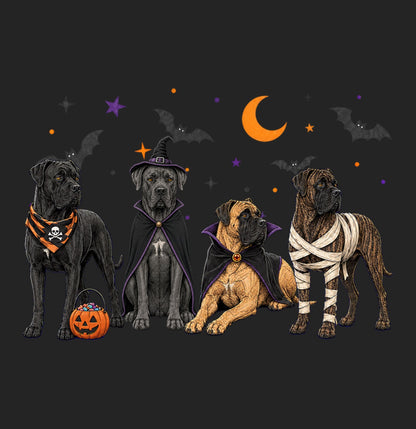 Cane Corso Halloween Lineup - Women's Tri-Blend T-Shirt