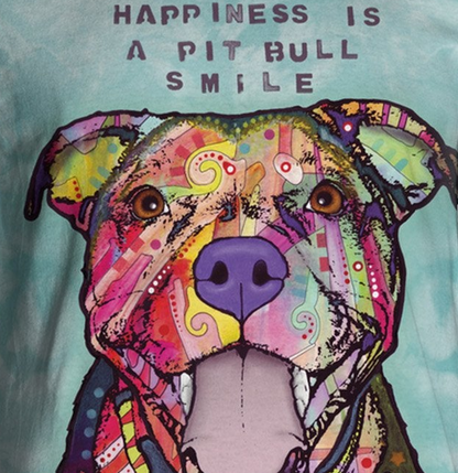 Pit Bull Smile - Adult Unisex Long Sleeve T-Shirt