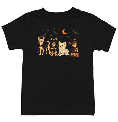 Chihuahua Halloween Lineup - Kids Unisex T-Shirt