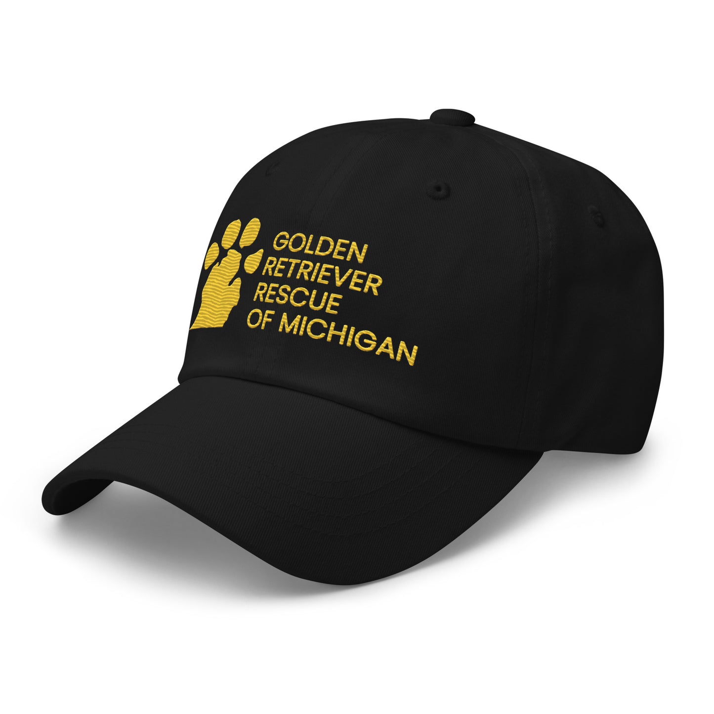 Golden Retriever Rescue of Michigan Logo - Classic Twill Hat