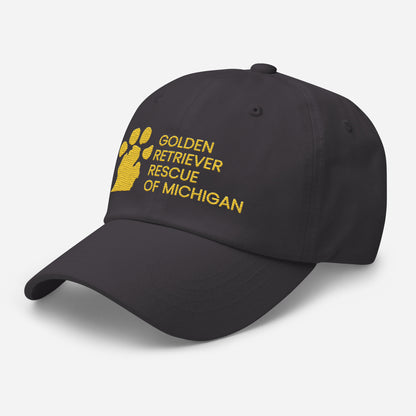 Golden Retriever Rescue of Michigan Logo - Classic Twill Hat