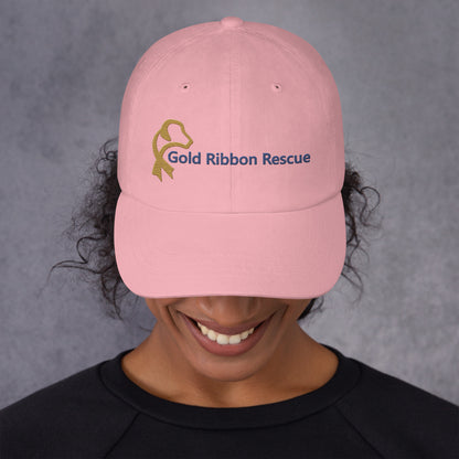 Gold Ribbon Rescue Logo - Classic Twill Hat