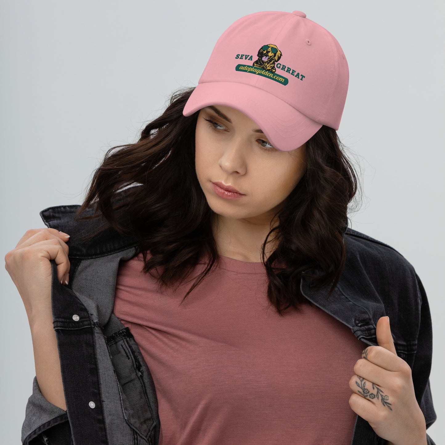 SEVA GRREAT Cool Dog Logo - Classic Twill Hat