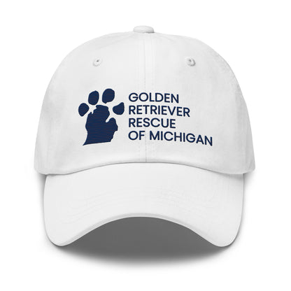 Golden Retriever Rescue of Michigan Logo - Classic Twill Hat