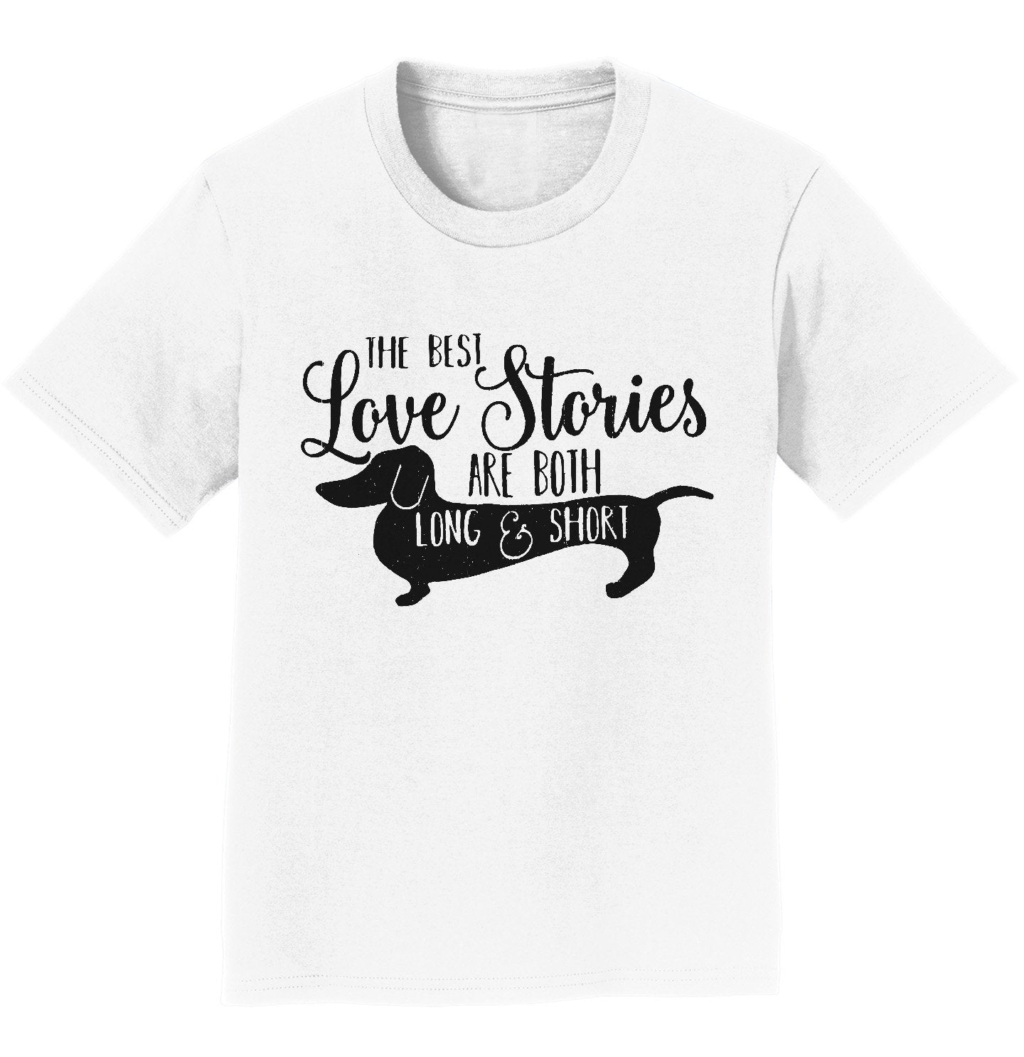 Dachshund Love Stories - Kids' Unisex T-Shirt