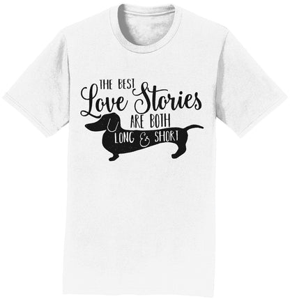 Dachshund Love Stories - Adult Unisex T-Shirt