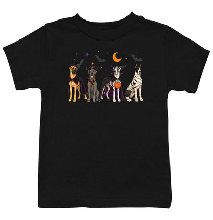 Great Dane Halloween Lineup - Kids Unisex T-Shirt