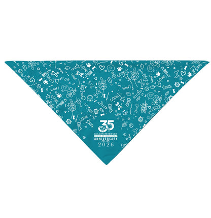 GRRMF Doodles - Polyester Dog Bandana