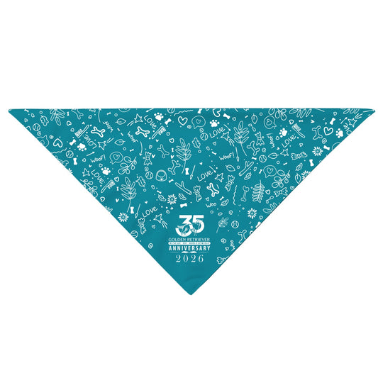 GRRMF Doodles - Polyester Dog Bandana