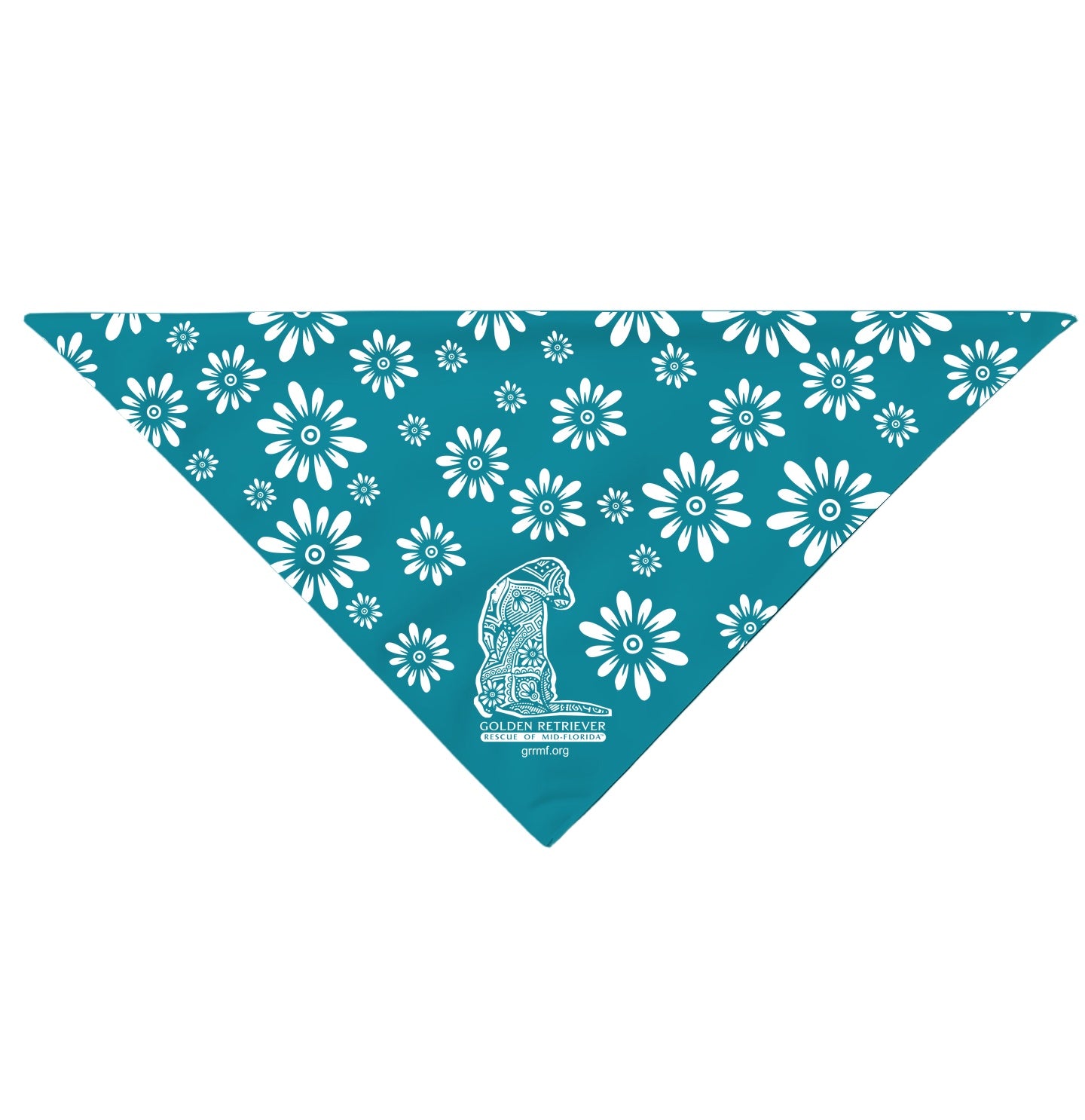 GRRMF Flower Power - Polyester Dog Bandana