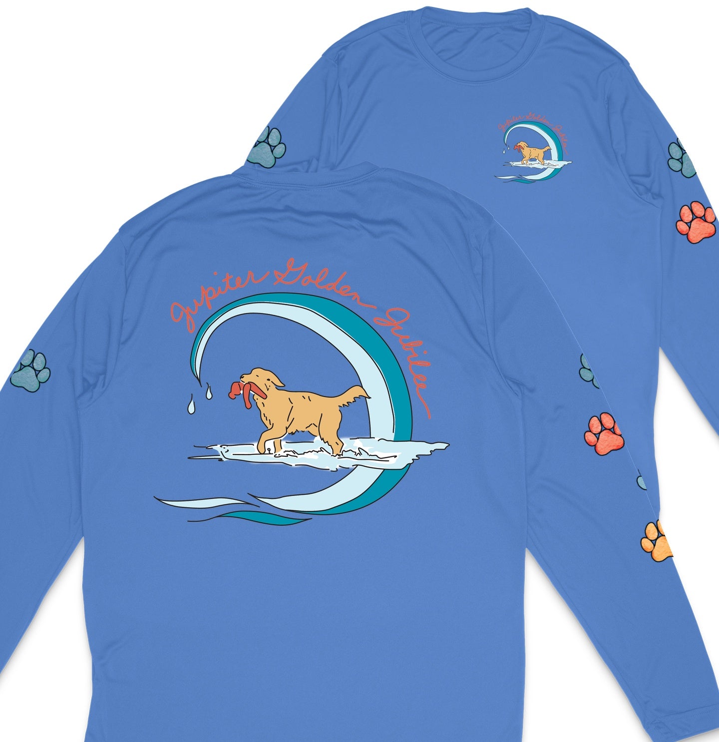 Jupiter Golden Jubilee - Adult Dri-Fit Long Sleeve T-shirt