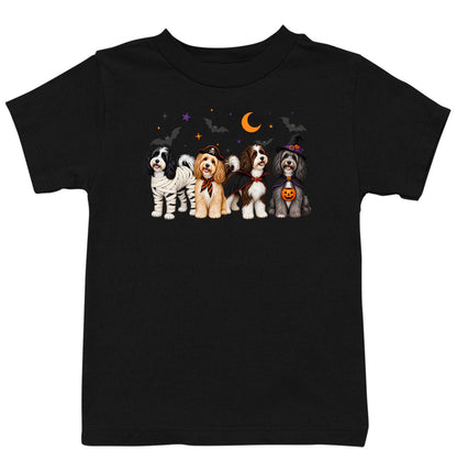 Havanese Halloween Lineup - Kids Unisex T-Shirt