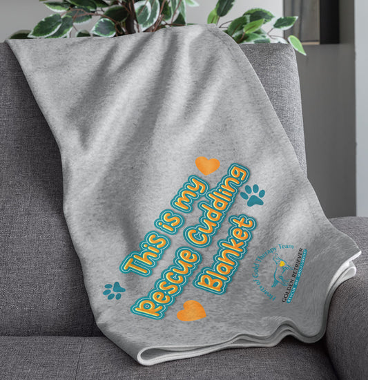 Rescue Cuddling Blanket Hearts of Gold - Fleece Sweatshirt Blanket