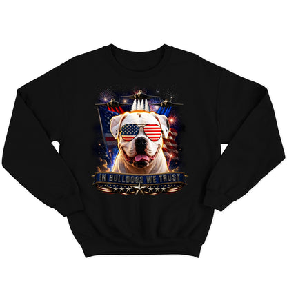In American Bulldogs We Trust - Crewneck Sweatshirt