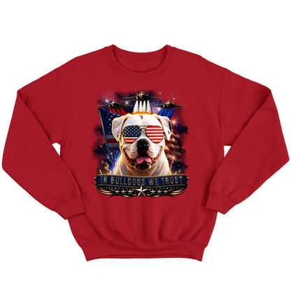 In American Bulldogs We Trust - Crewneck Sweatshirt