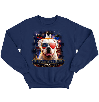 In American Bulldogs We Trust - Crewneck Sweatshirt