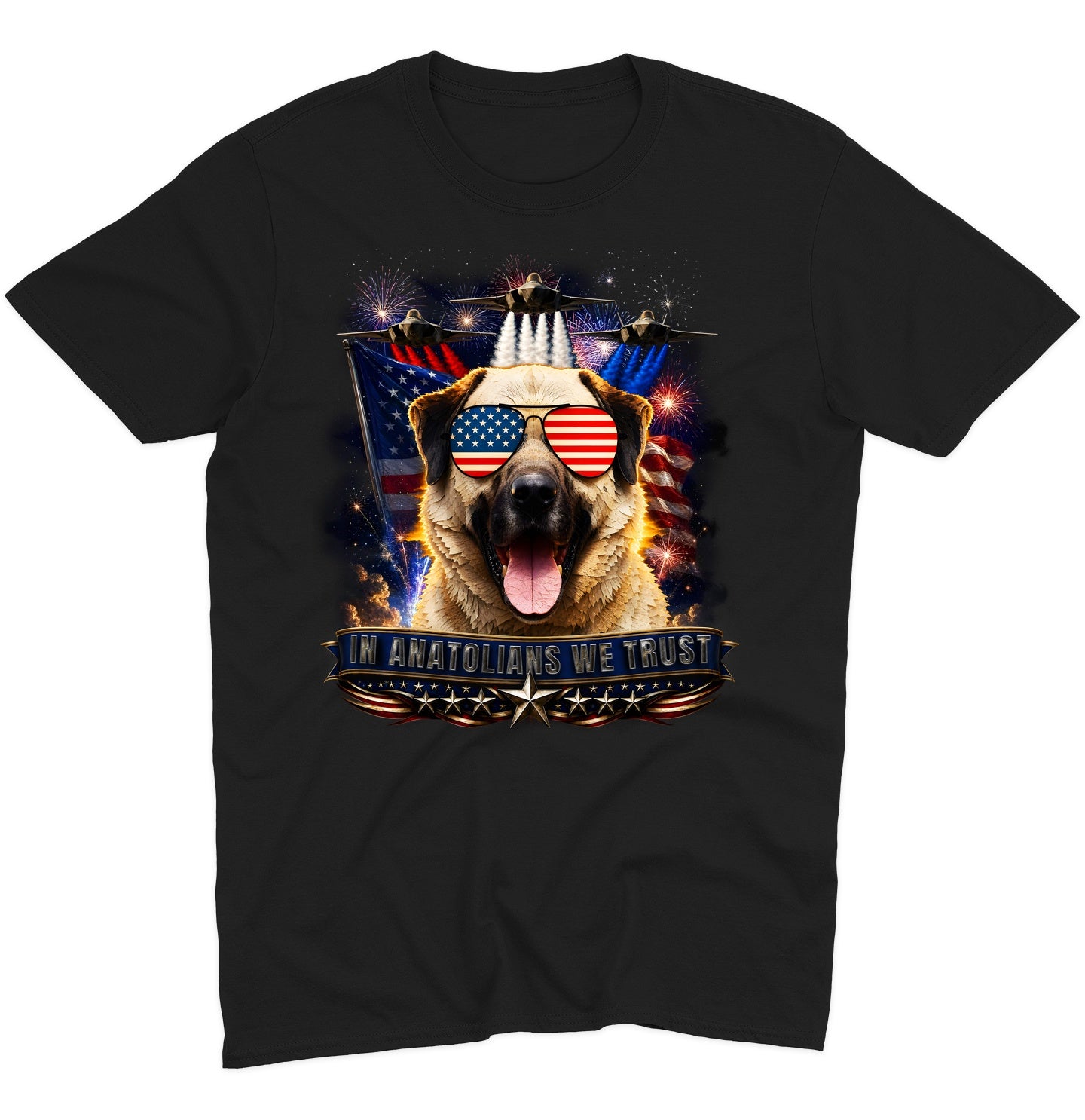 In Anatolian Shepherd Dogs We Trust - Adult Unisex T-Shirt