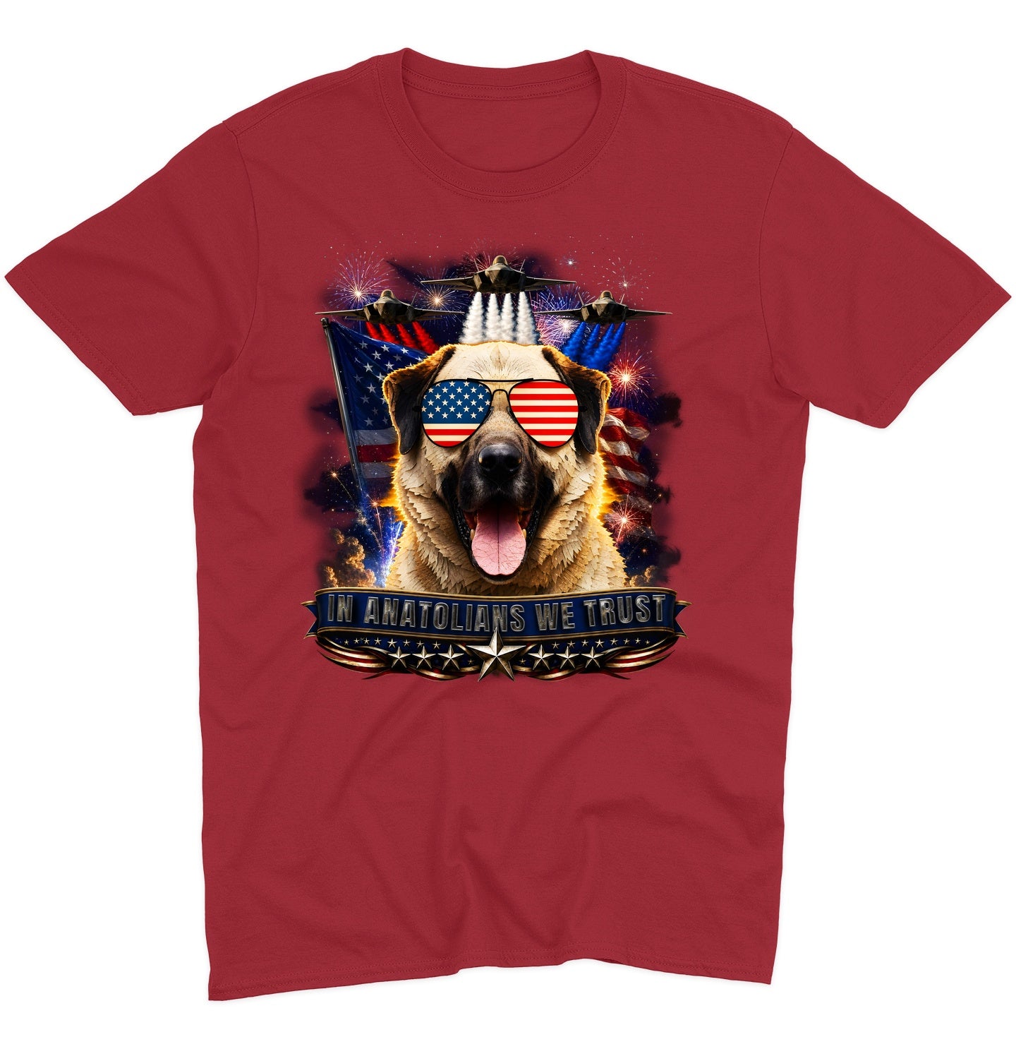 In Anatolian Shepherd Dogs We Trust - Adult Unisex T-Shirt