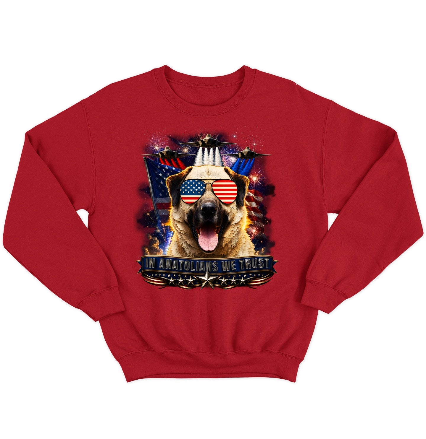 In Anatolian Shepherd Dogs We Trust - Crewneck Sweatshirt