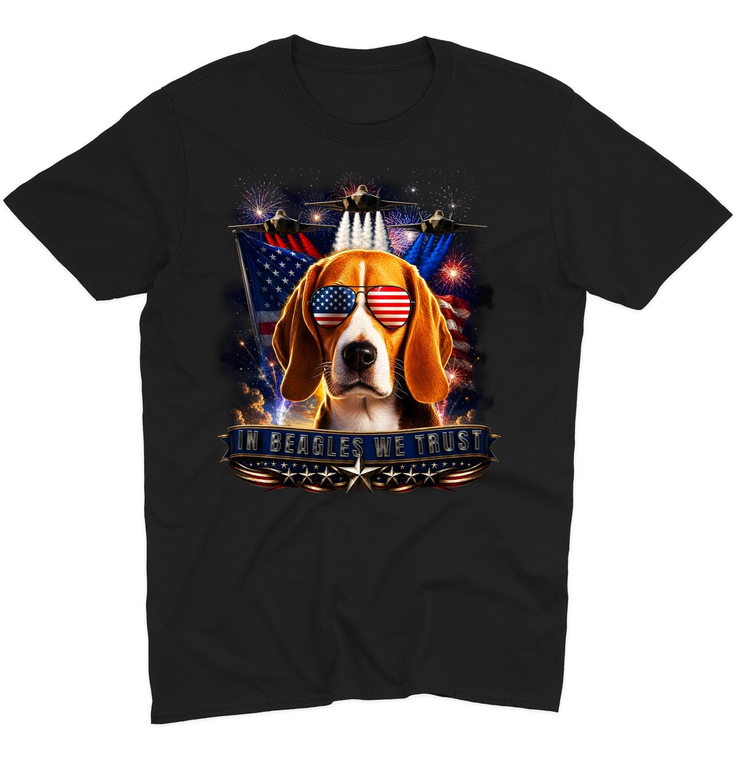 In Beagles We Trust - Adult Unisex T-Shirt