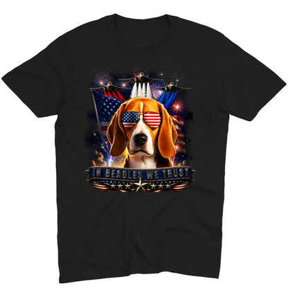 In Beagles We Trust - Adult Unisex T-Shirt